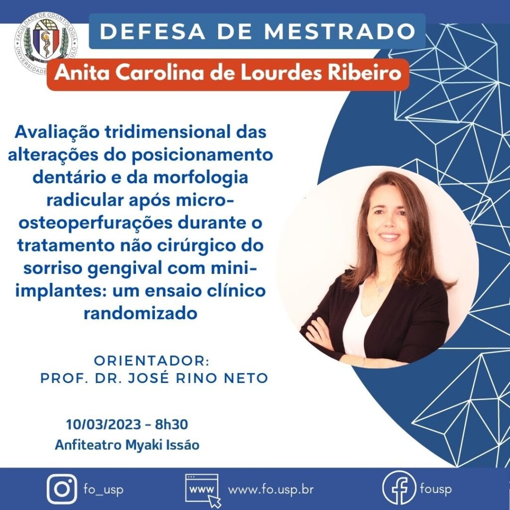 Leia mais sobre o artigo Defesa de Mestrado de Anita Carolina de Lourdes Ribeiro