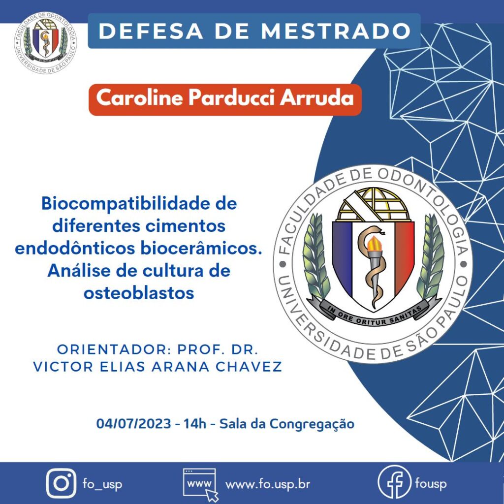 Leia mais sobre o artigo Defesa de Mestrado de Caroline Parducci Arruda