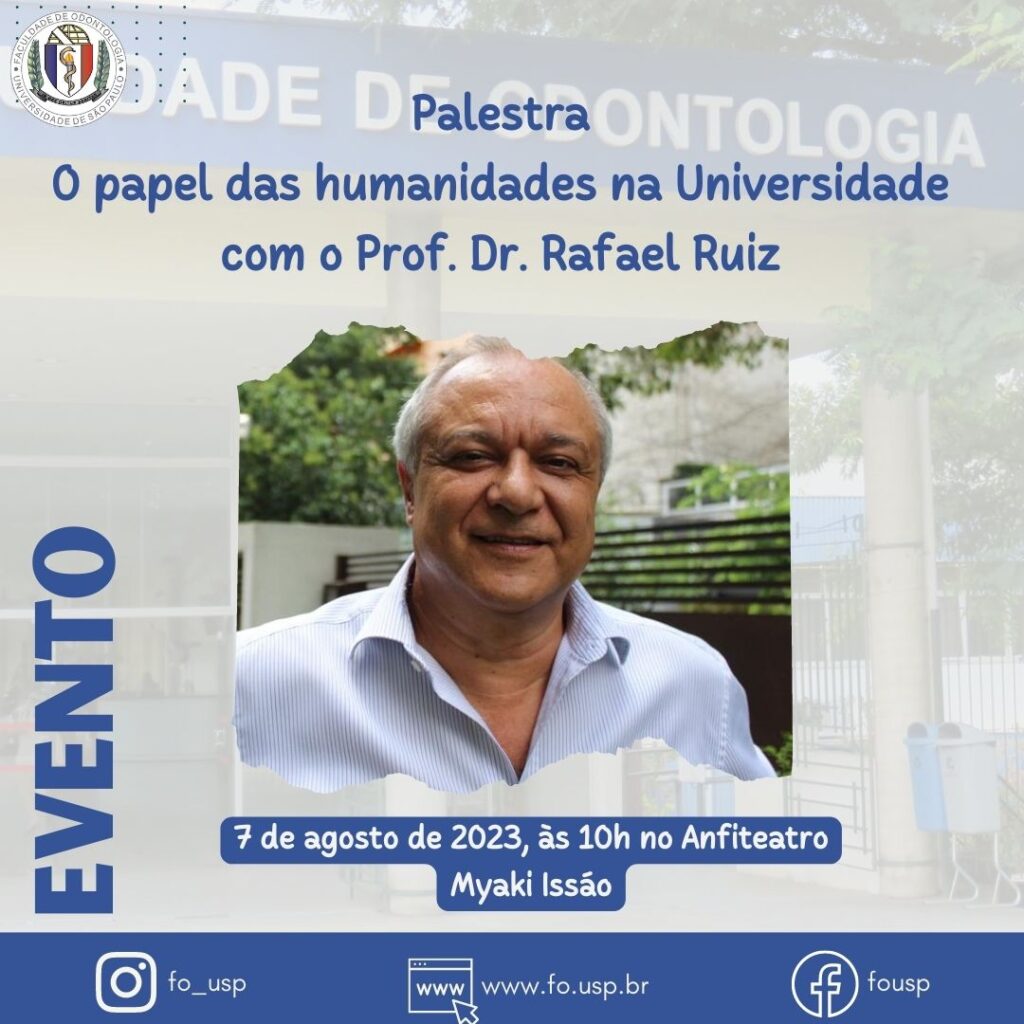 Leia mais sobre o artigo Palestra: O papel das humanidades na Universidade
