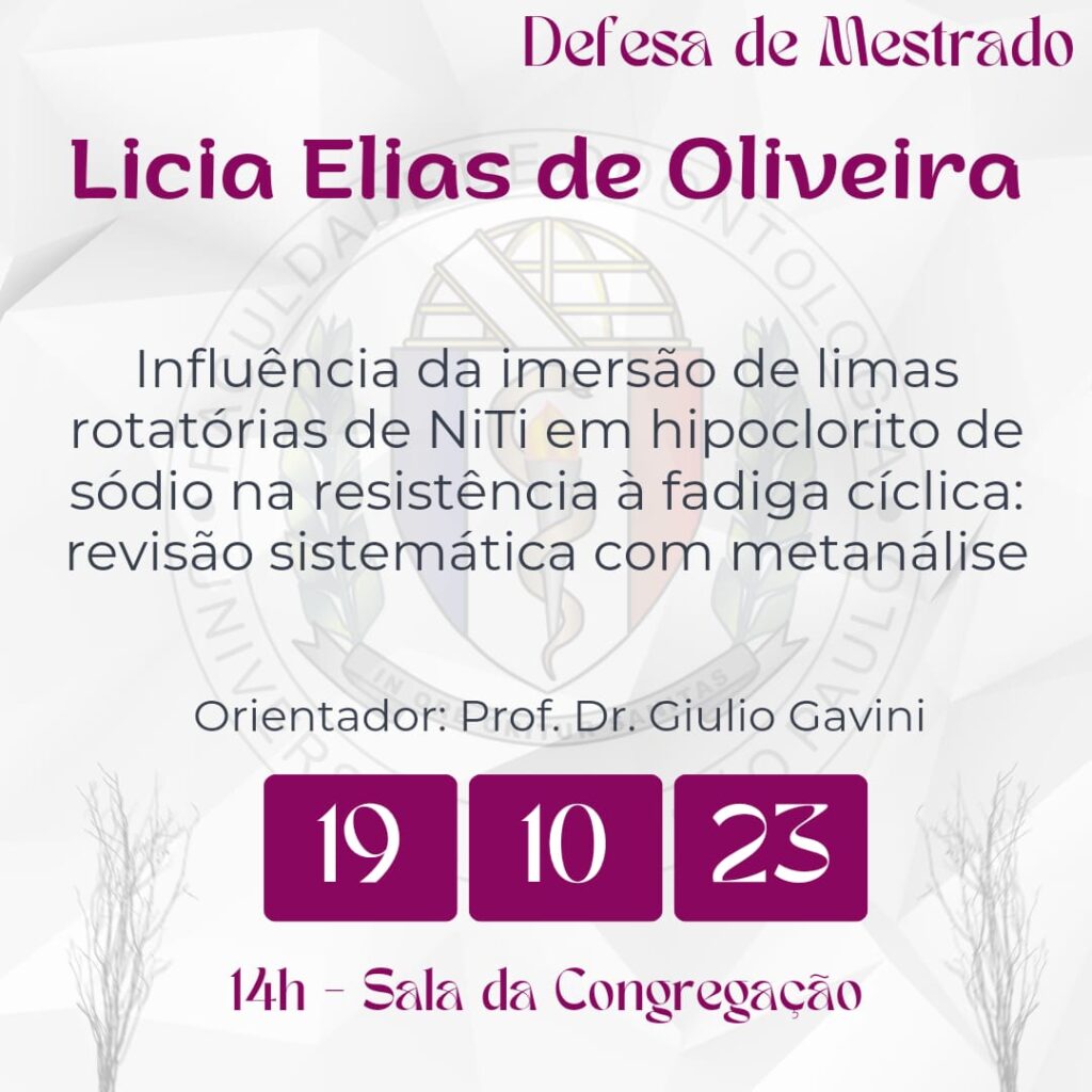 Leia mais sobre o artigo Defesa de Mestrado de Licia Elias de Oliveira