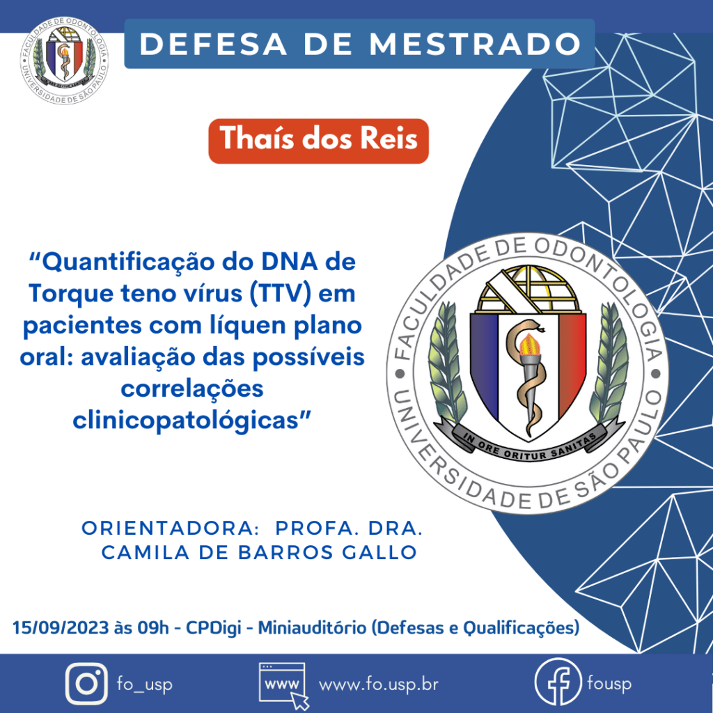 Leia mais sobre o artigo Defesa de Mestrado de Thaís dos Reis