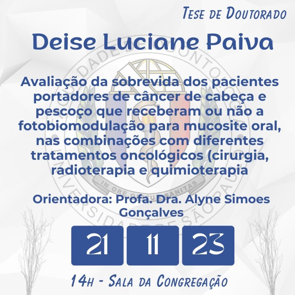 Leia mais sobre o artigo Tese de Doutorado da Aluna Deise Luciane Paiva