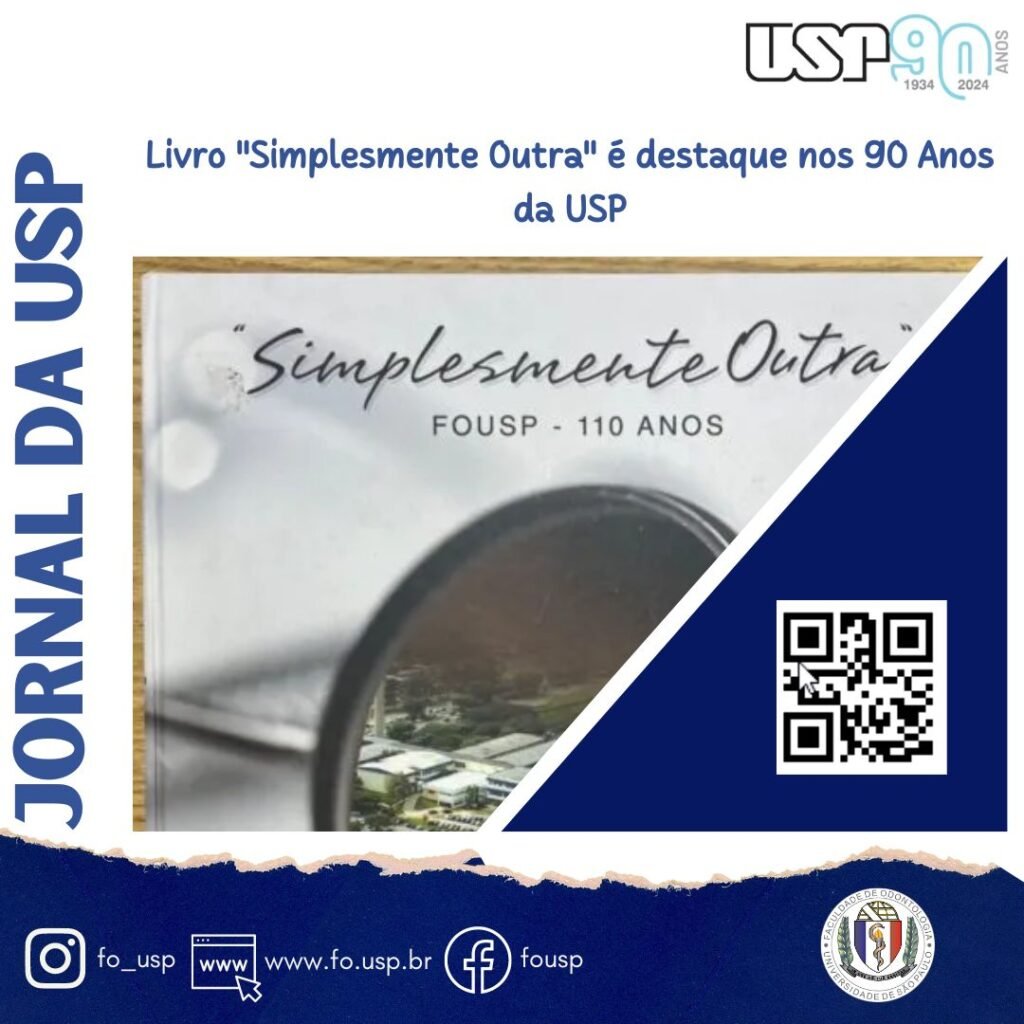 Leia mais sobre o artigo Livro “Simplesmente Outra” é destaque nos 90 Anos da USP