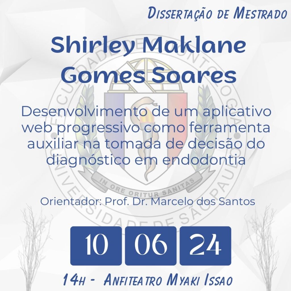 Leia mais sobre o artigo Dissertação de Mestrado de Shirley Maklane Gomes Soares