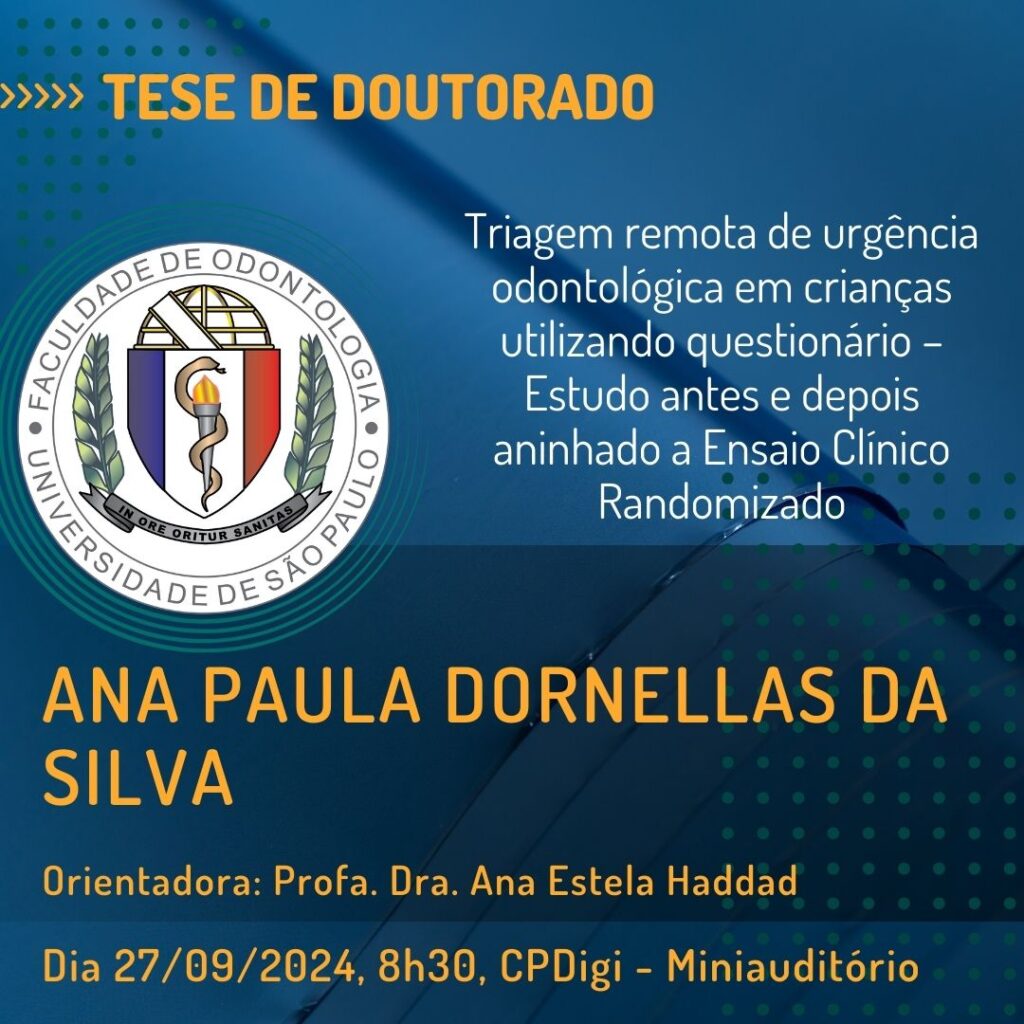 Leia mais sobre o artigo Tese de Doutorado de Ana Paula Dornellas da Silva