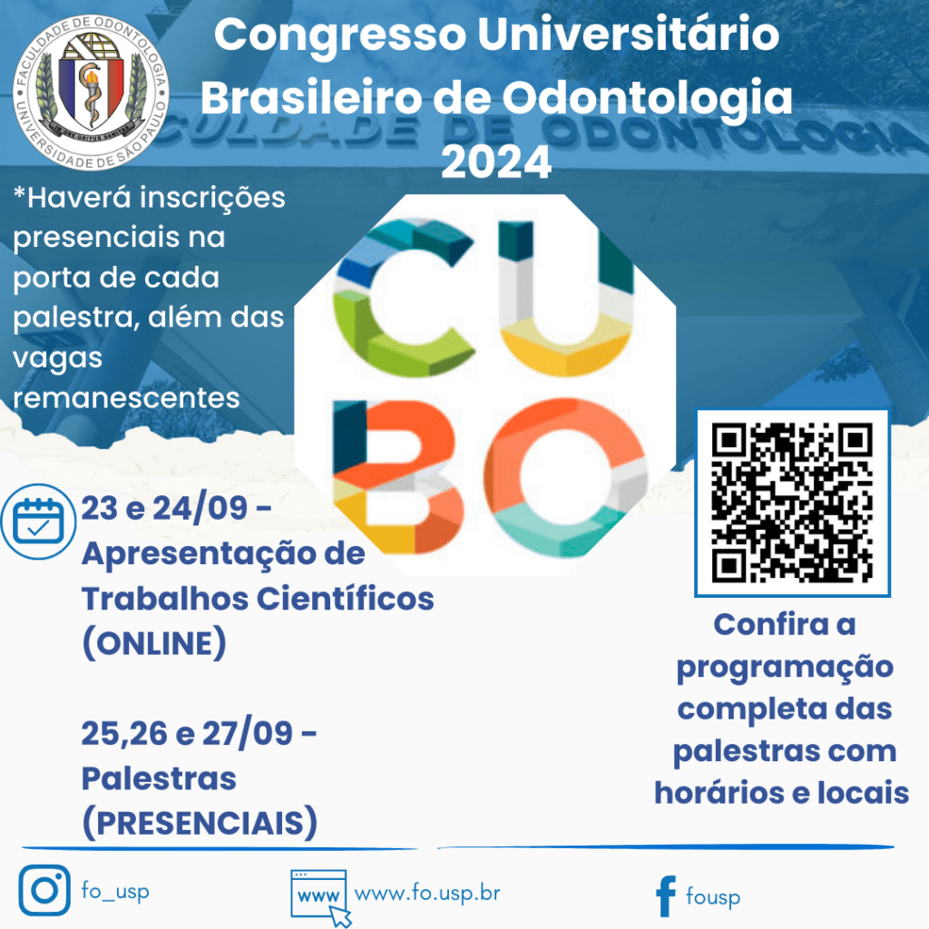 Leia mais sobre o artigo Congresso Universitário Brasileiro de Odontologia 2024