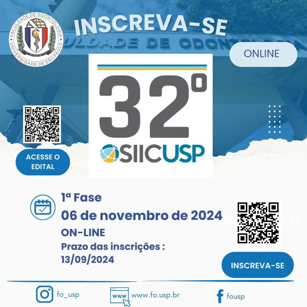 Leia mais sobre o artigo Últimos dias para a Inscrição no 32º SIICUSP