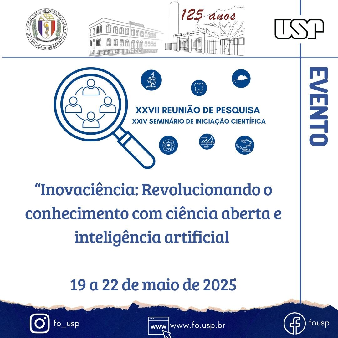 XXVII Reunião de Pesquisa