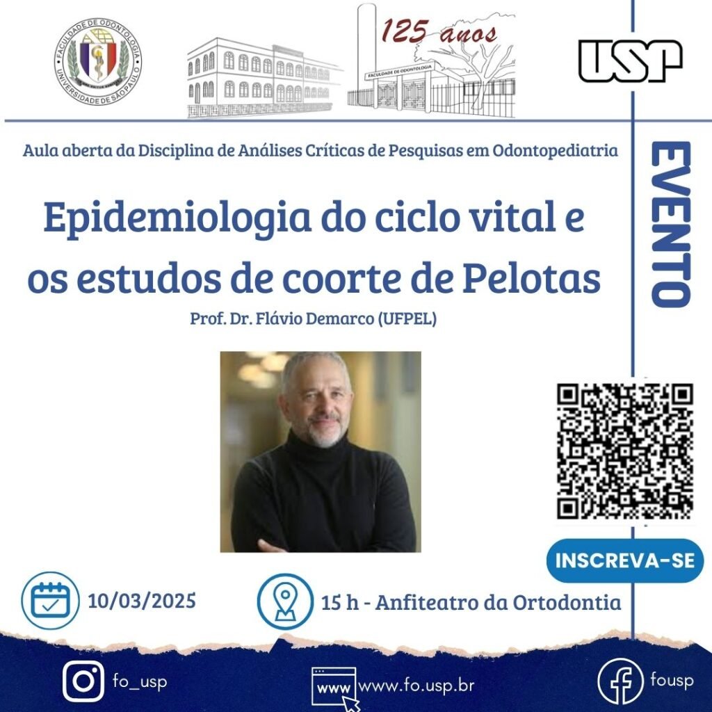 Leia mais sobre o artigo Epidemiologia do ciclo vital e os estudos de coorte de Pelotas