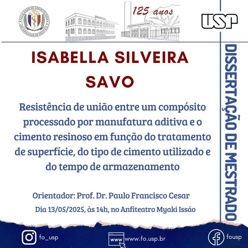 Leia mais sobre o artigo Dissertação de Mestrado de Isabella Silveira Savo