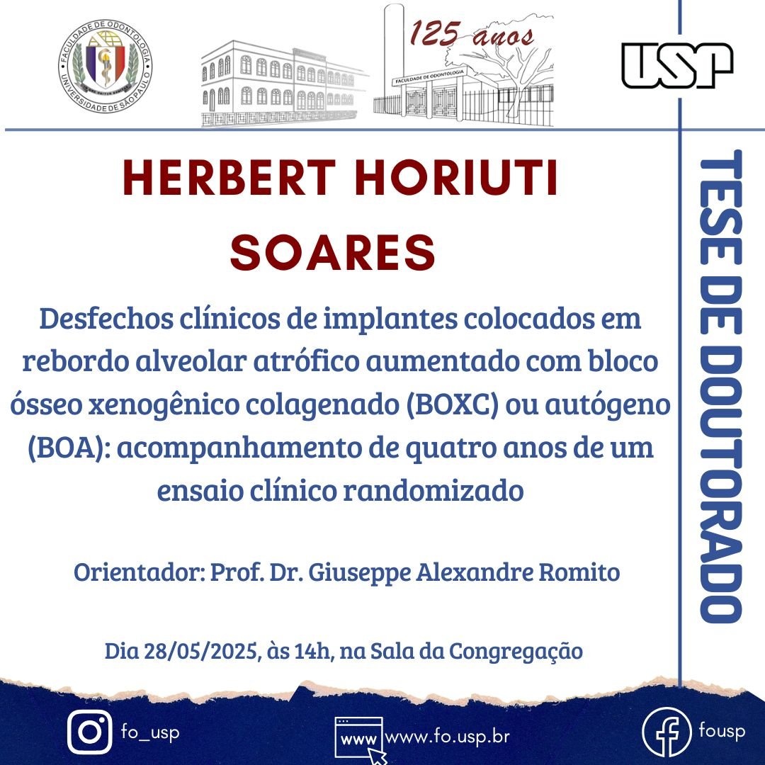 Tese de Doutorado de Herbert Horiuti Soares