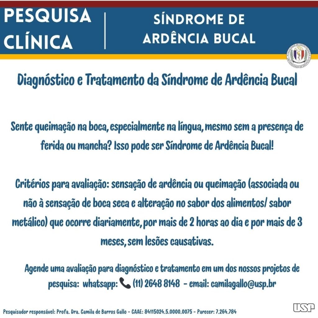 Leia mais sobre o artigo Diagnóstico e Tratamento da Síndrome de Ardência Bucal