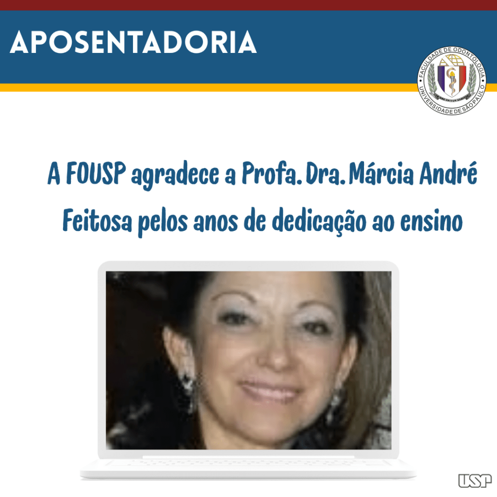 Leia mais sobre o artigo Gratidão à Profa. Dra. Márcia André Feitosa pelos anos de docência